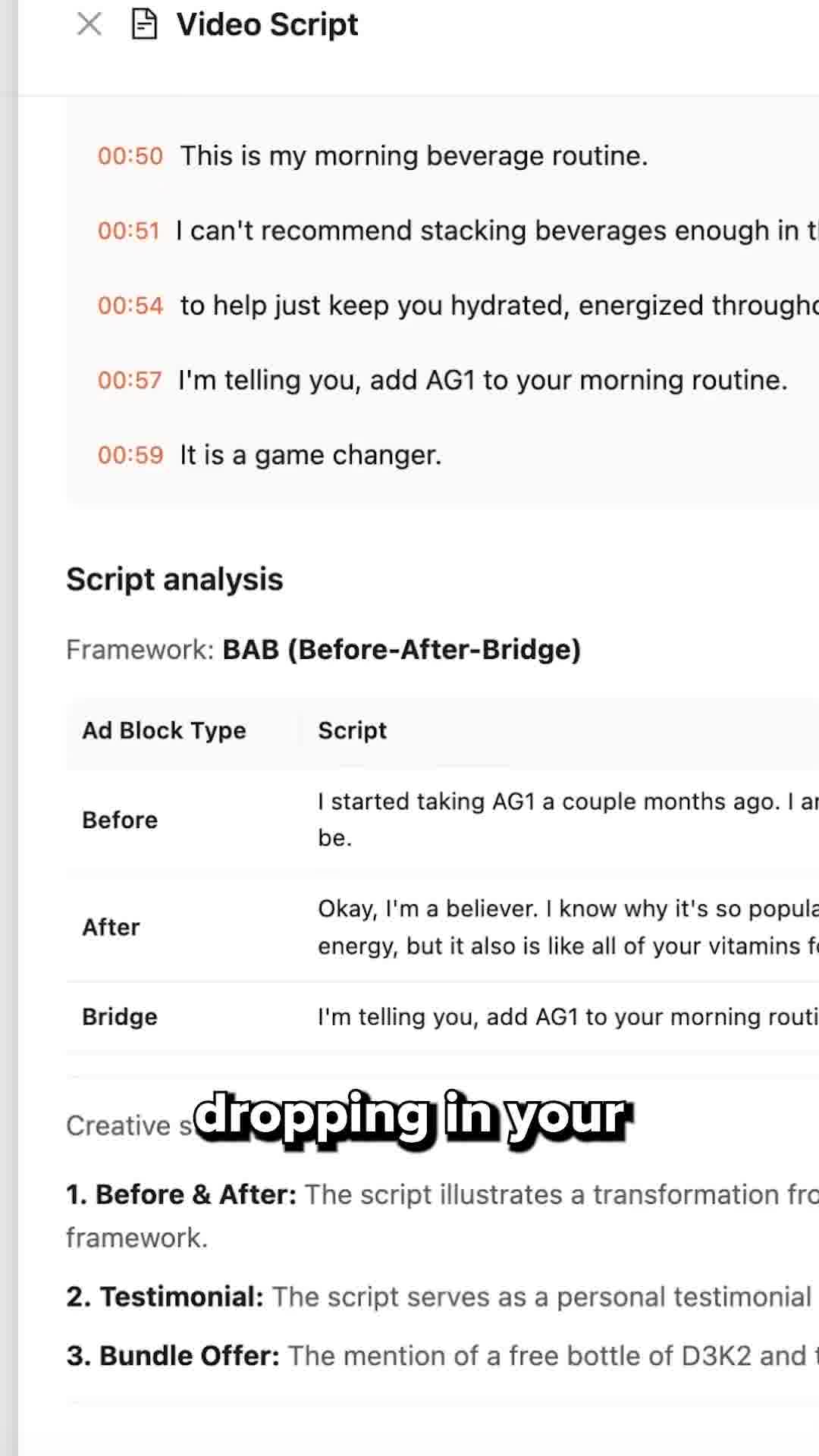 Atria AI Meta ad: do you want to know the secret to consistently creating winning ads?